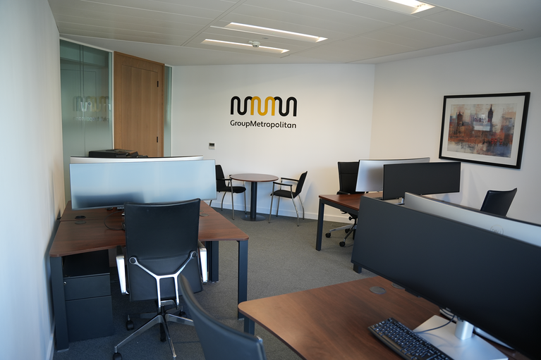 London city office internal view