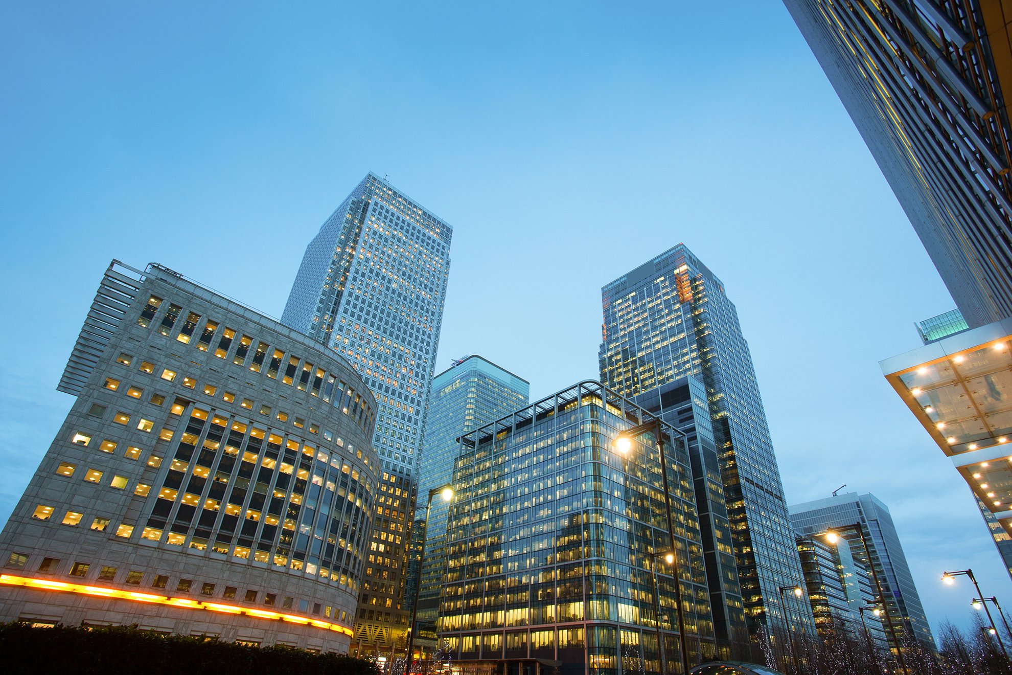 Canary Wharf Skyline
